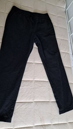 Pantalon NILE noir avec cordon de serrage, taille L