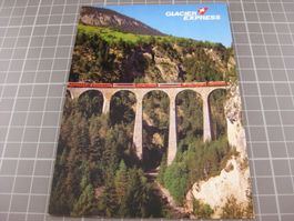 AK Filisur Landwasser Viadukt mit Zug