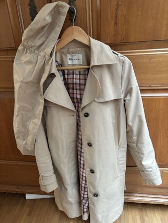 C&A Mama Trenchcoat, Gr. 38, Beige - Frühlingsjacke!