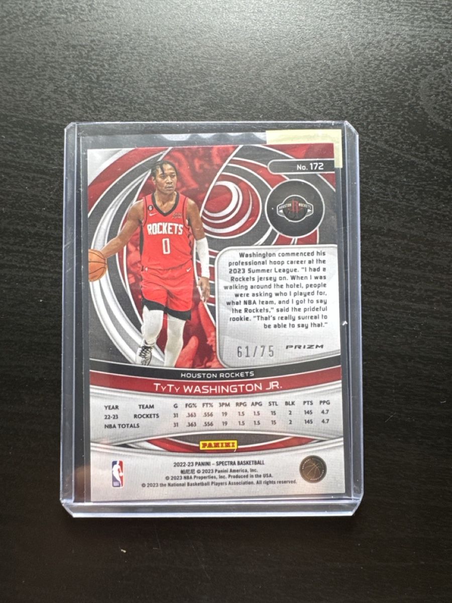 Nba Sammelbilder & Trading cards: TyTy Washington Jr. /75 – Gebraucht aus Dulliken von alpi.cards 1