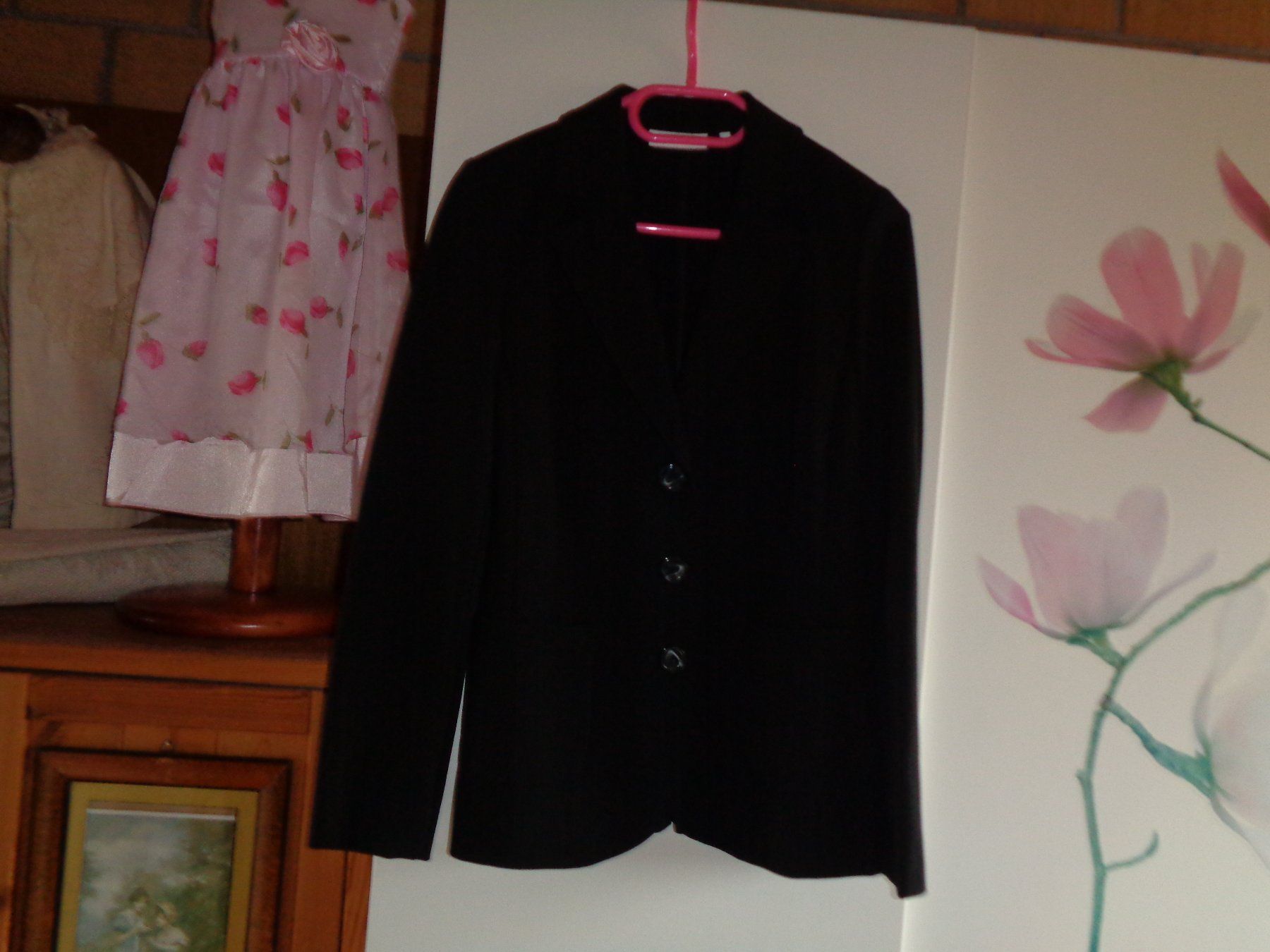 Giacche: *** schwarzer Blazer ***  Eterna  moderner Schnitt – Nuovo (secondo la descrizione) da Othmarsingen venduto da Leuchtturmlady