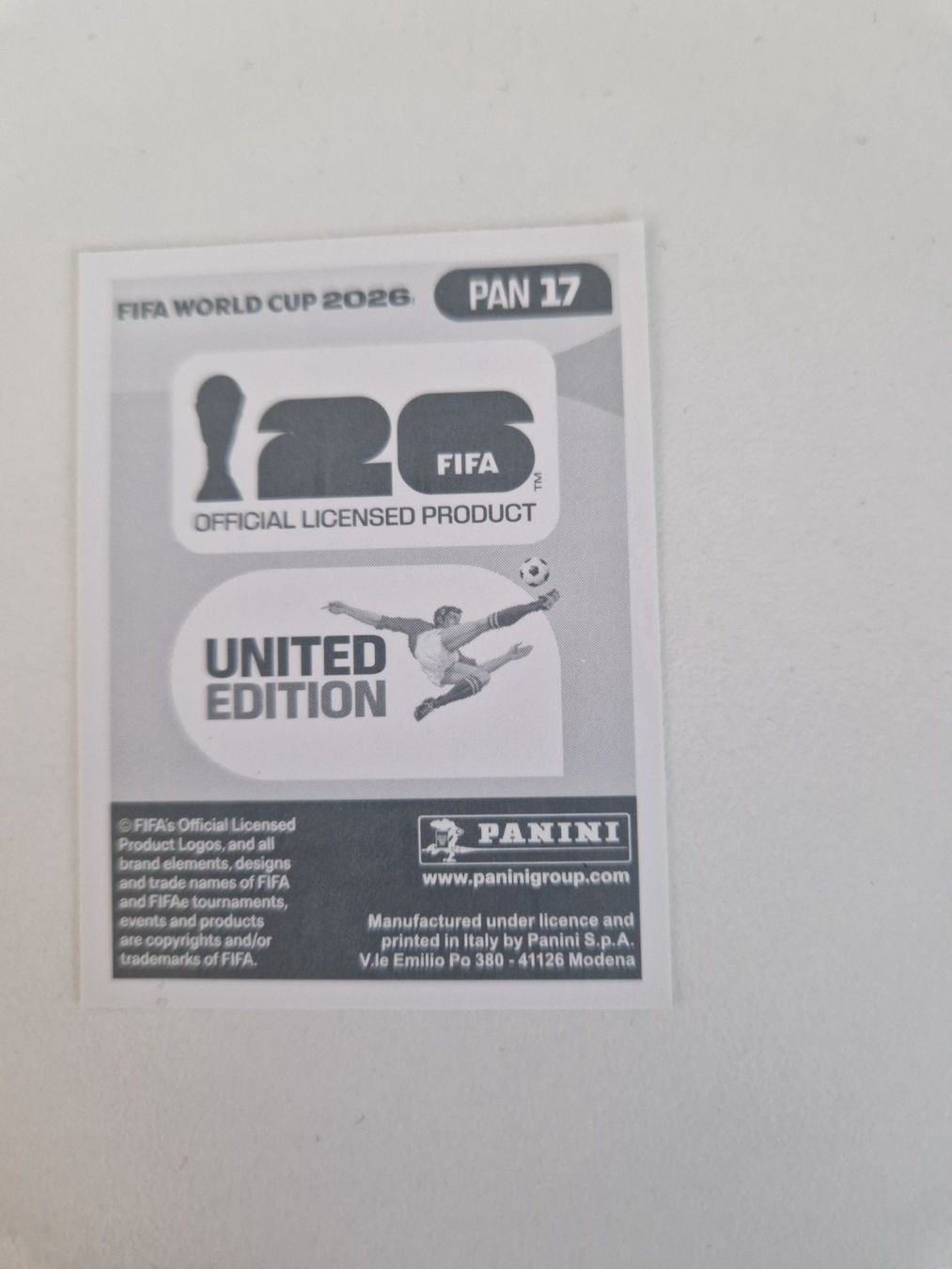 Panini Cartes à collectionner: Panini Sticker PAN17 – Neuf (Voir description) à Stüsslingen par white_angel86 1