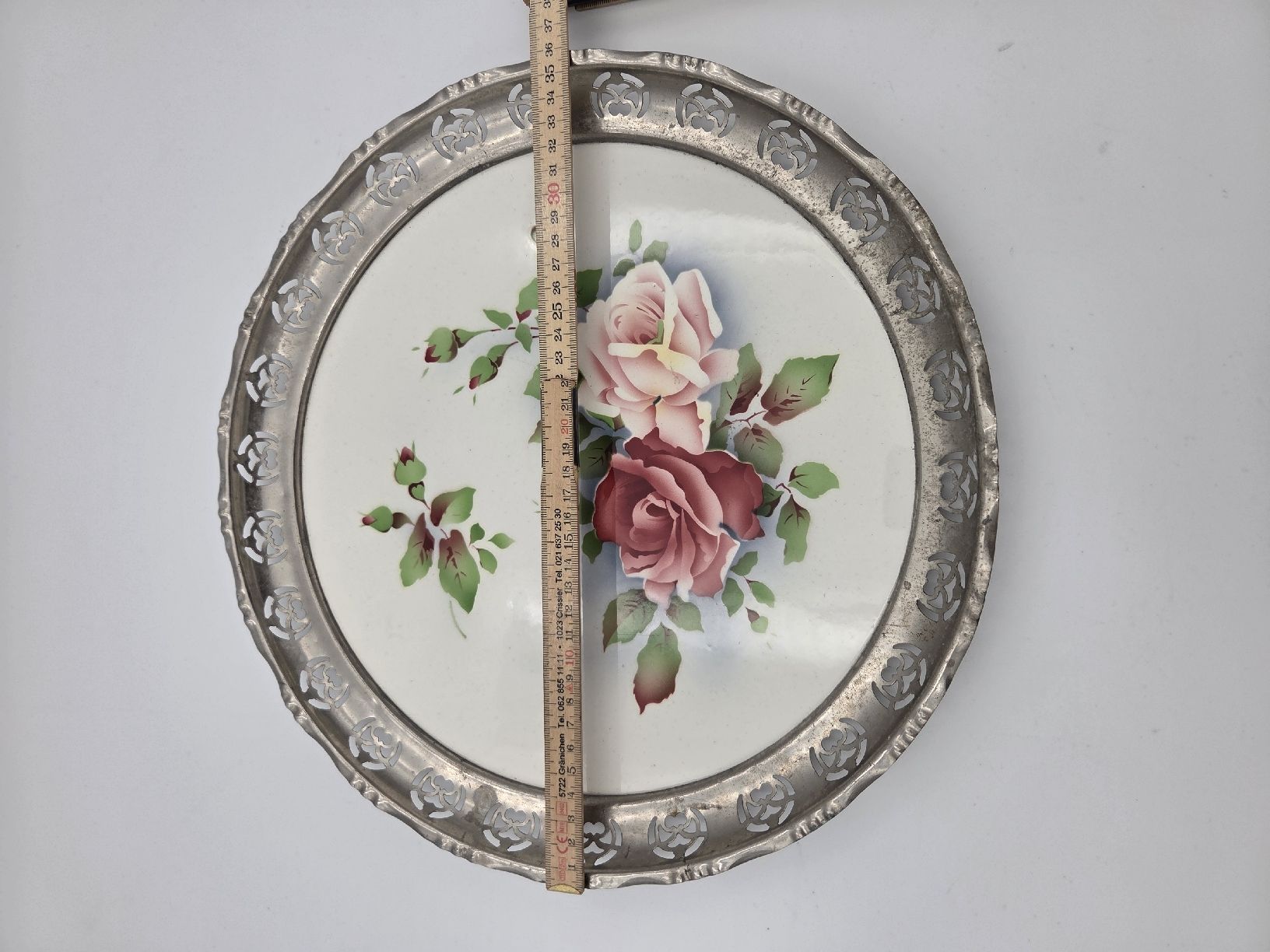 Plateaux: Tortenplatte Vintage – D'occasion à Adligenwil par Die-Fundgrueb 2