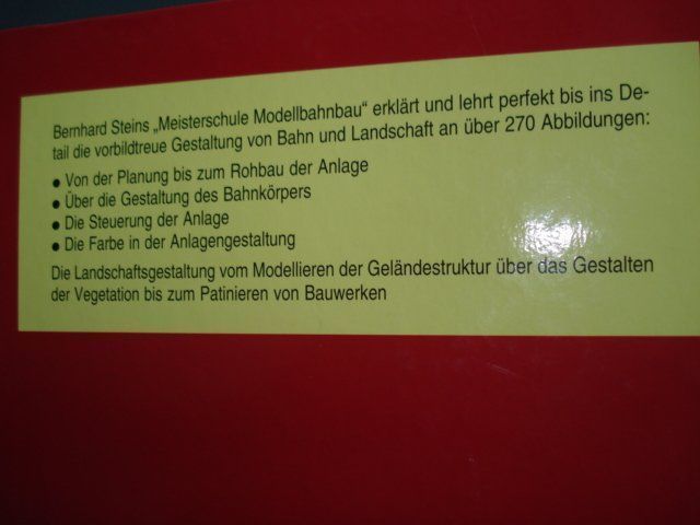 Bücher: Meisterschule Modellbahnbau – Neu (gemäss Beschreibung) aus Granges-Paccot von Wodli 1