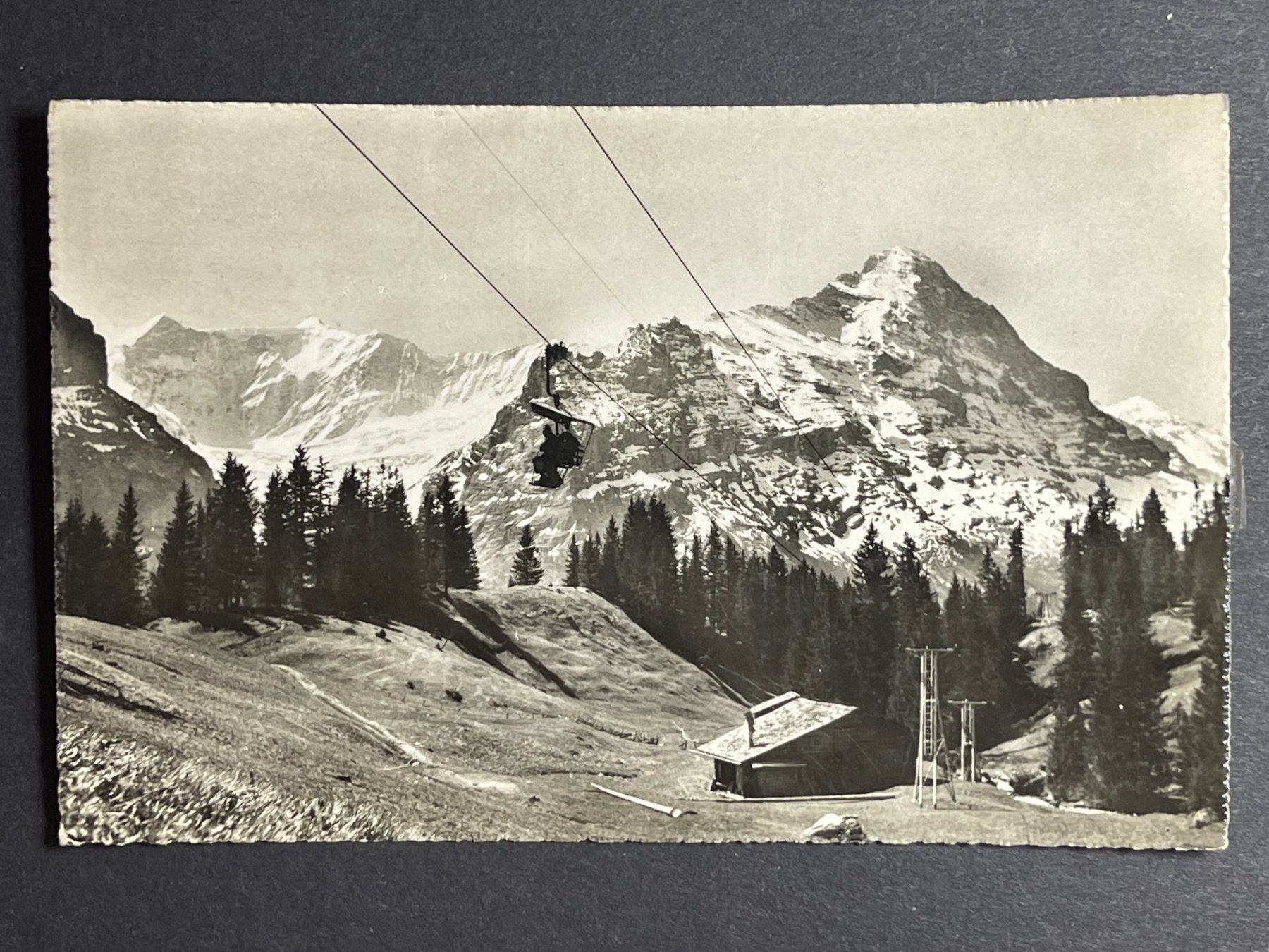Ansichtskarten: Bergbahn Grindelwald - First – Gebraucht aus Steg VS von _vinci_