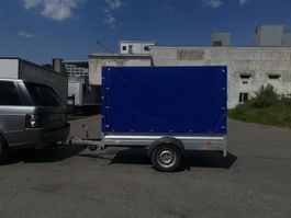 Occasion Humbaur 1-Achs-Hochlader mit Plane 2,5x1,3x1,6 m