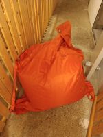 Sitzsack Orange für Outdoor 