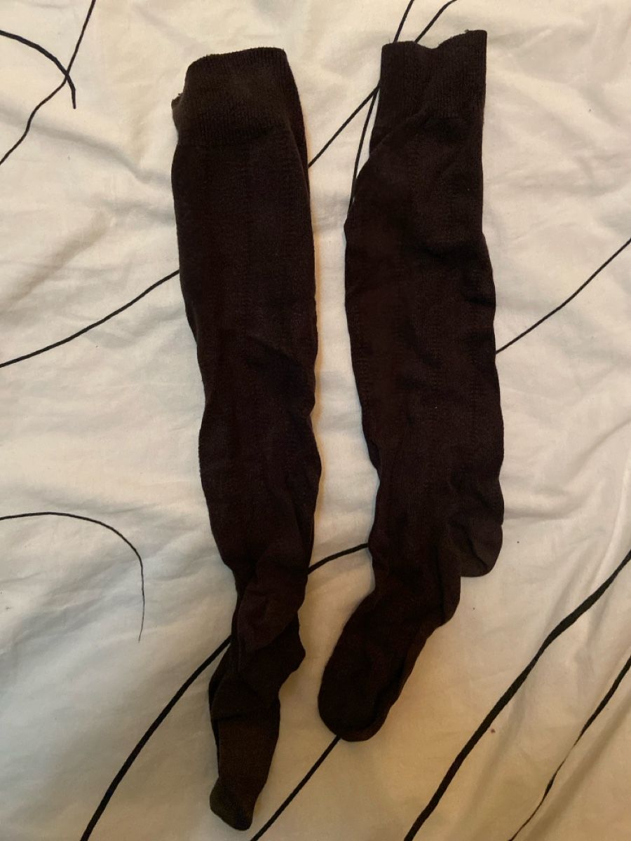 Calze: Chaussettes hautes brunes – Usato da Genève venduto da captus