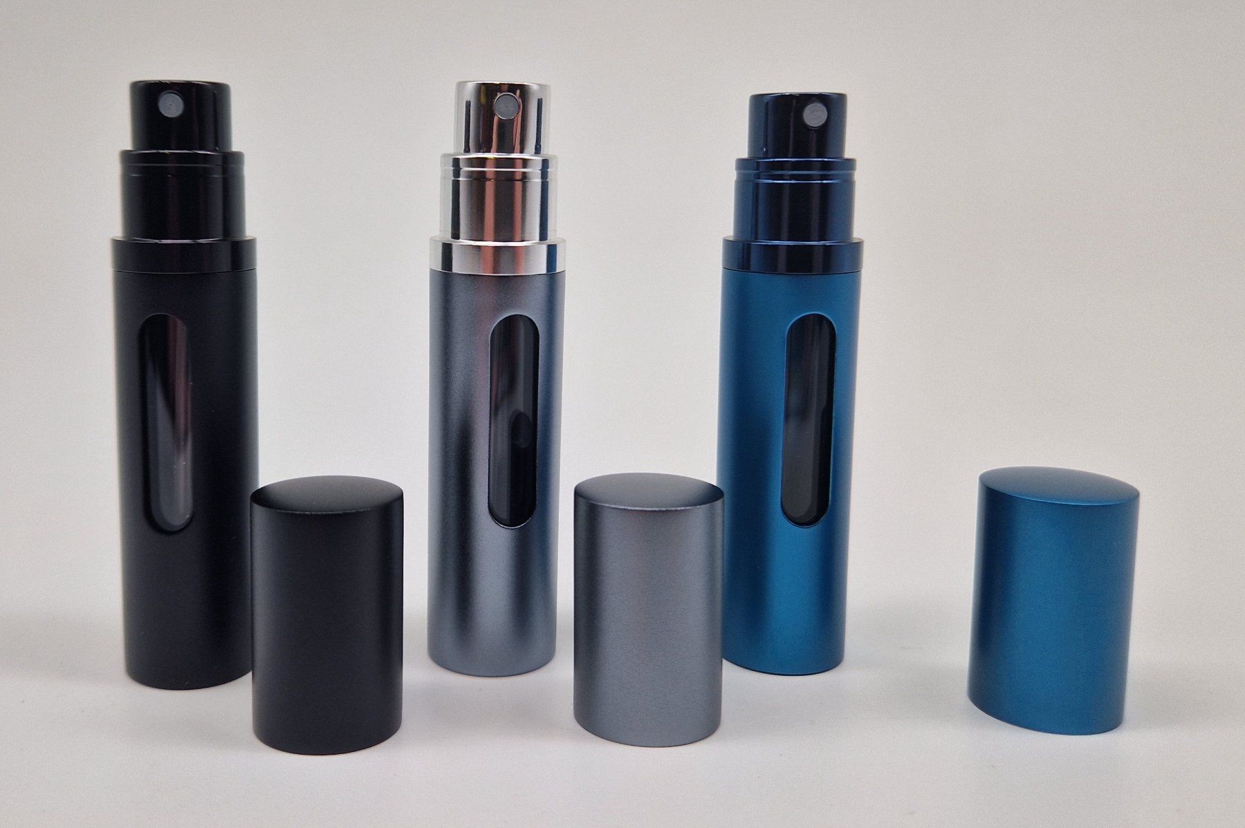 Flaconi: Mini Parfüm Flasche - 5ml / Nachfüllbar (schwarz) – Nuovo e nell'imballaggio originale da Niederglatt ZH venduto da K1r7 4