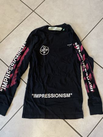 Off-White Impressionism Longsleeve, XS, Top Zustand!