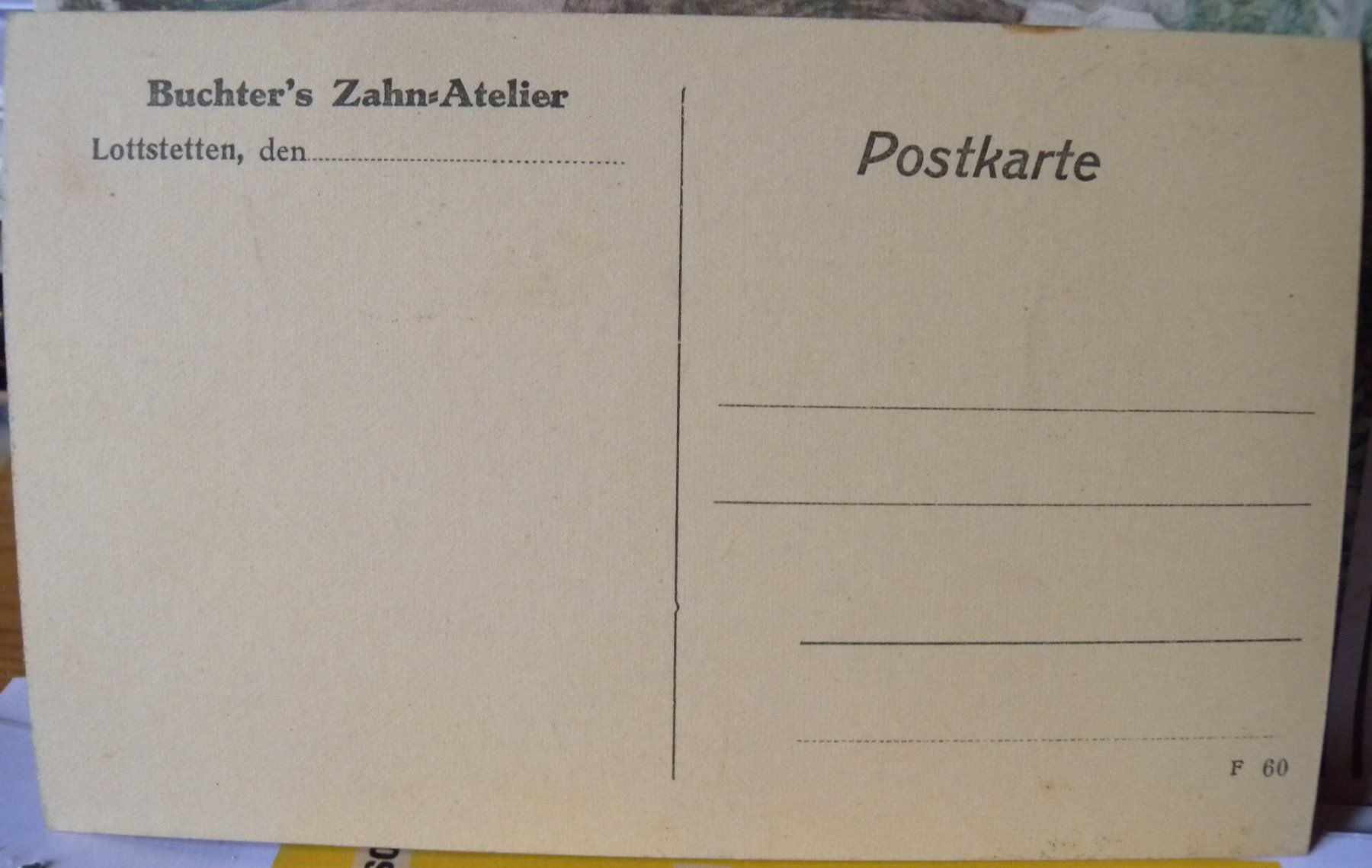 Ansichtskarten: Alte Ansichtskarte von Lottstetten, Otto Buchter, – Gebraucht aus Hauenstein von davia72 1