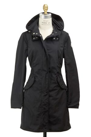 Moncler City Mantel Marine Blau Grösse 2