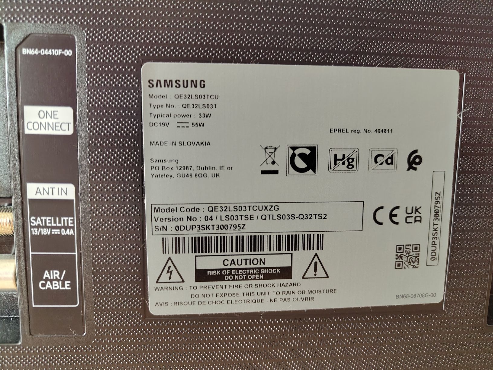 Samsung Televisori: Samsung Smart TV The Frame 32" – Usato da Riehen venduto da Kikerikirk 2