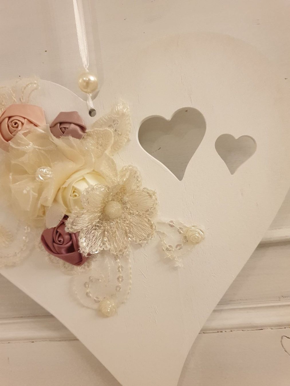 Tutte le decorazioni: Geschenk Herz Deko Valentinstag Spitze Geburtstag Muttertag – Nuovo e nell'imballaggio originale da Gossau ZH venduto da Goes05 1