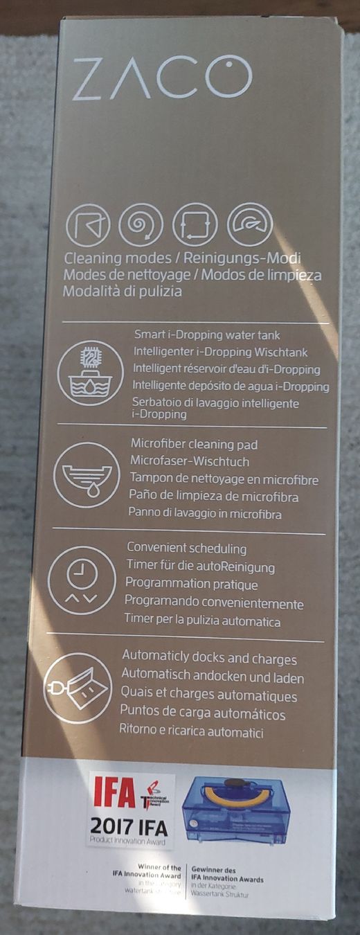 Aspirapolveri & Accessori: ZACO V5sPro Saugroboter mit Wischfunktion – Nuovo (secondo la descrizione) da Dübendorf venduto da huebi01 4
