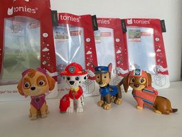 Toniefiguren Paw Patrol 4 Stk. gebraucht
