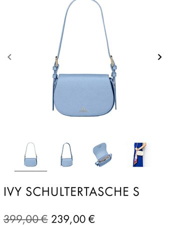 Neu nie getragen Aigner ivy Bag -S in hellblau