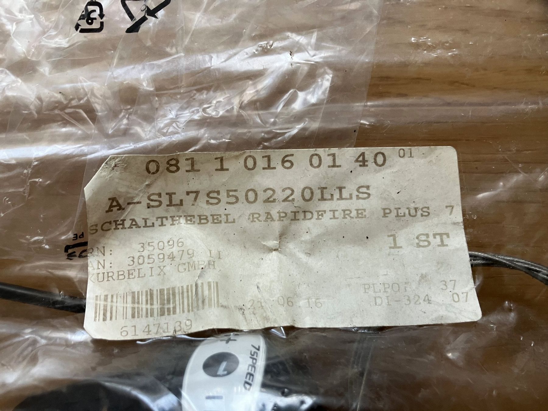 Ersatzteile: Shimano Nexus 7 Speed Rapidfire neu – Neu und originalverpackt aus Obermumpf von Estrela67 2