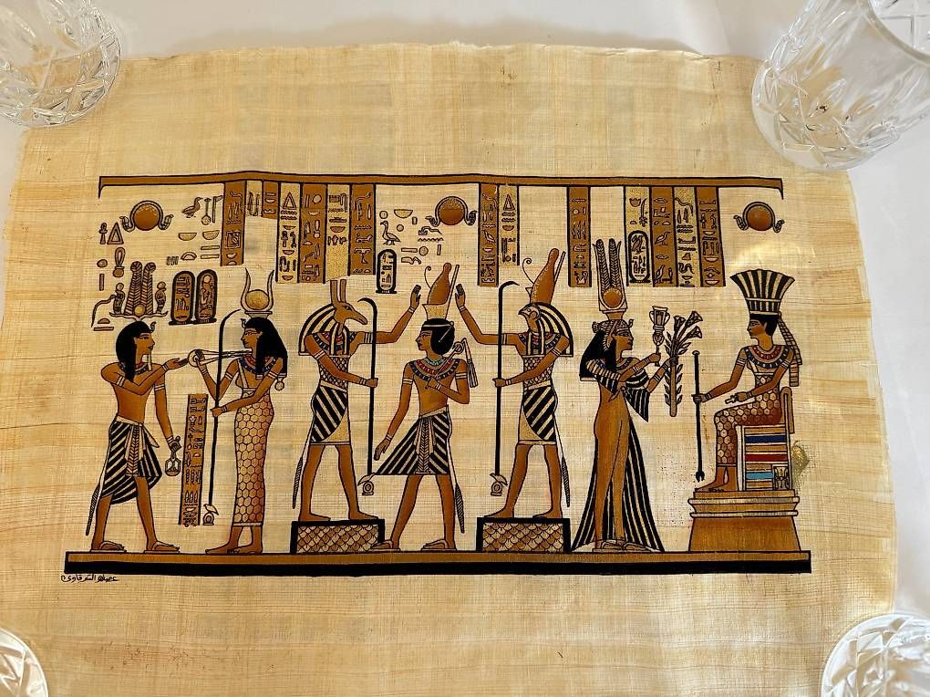 Foto & Immagini: Papyrus aus Ägypten – Usato da Gwatt (Thun) venduto da Drphil
