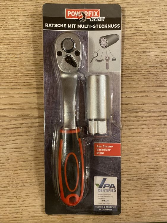 Powerfix Profi Ratsche mit Multi-Stecknuss, Neu! (Neu und ...