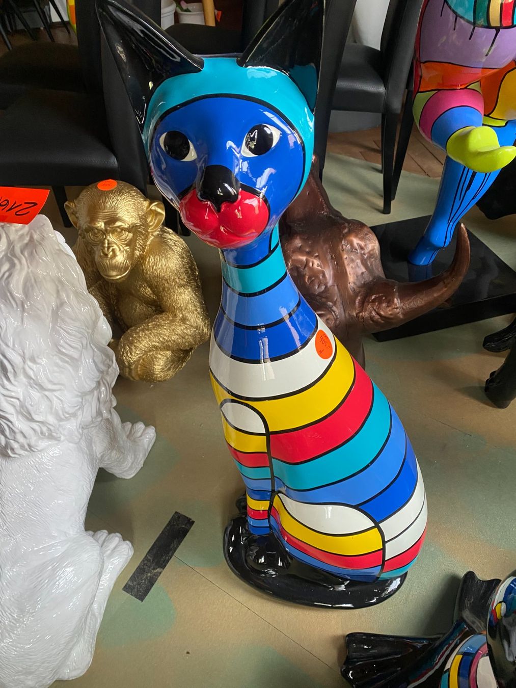 Sculture & Statue: Skulptur - Figur Katze NEUWARE – Nuovo (secondo la descrizione) da Liestal venduto da dev_qcm9 1