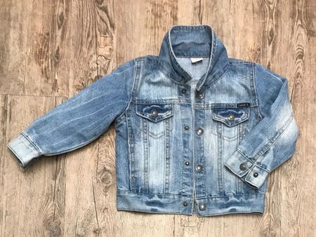 TOP - Gr 80 coole Jeansjacke