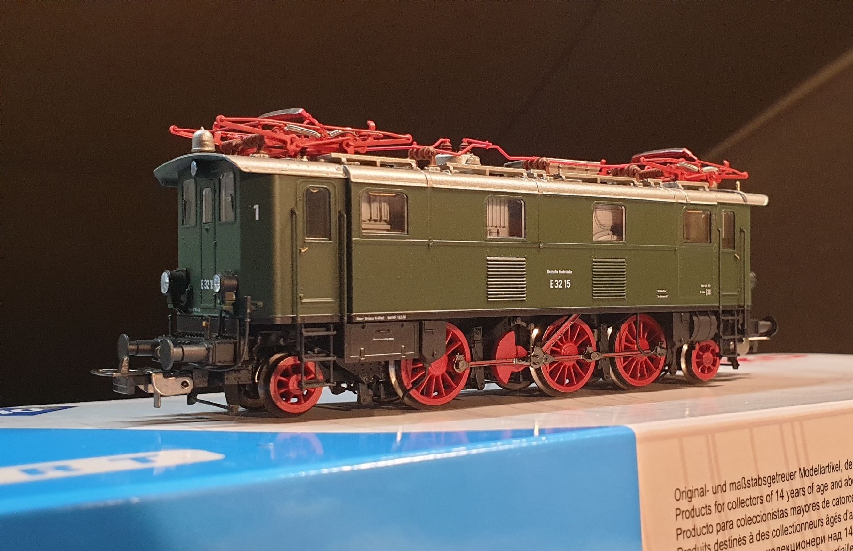 Piko Modellini di ferrovie: Piko E32 DB Elektrolok, H0, DC mit Sound! – Nuovo (secondo la descrizione) da Innerberg venduto da Kusi1310 3