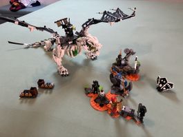 Ninjago Lego Set 71721, Schädeldrache, Top Zustand!