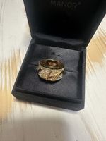 Swarovski Ring goldig