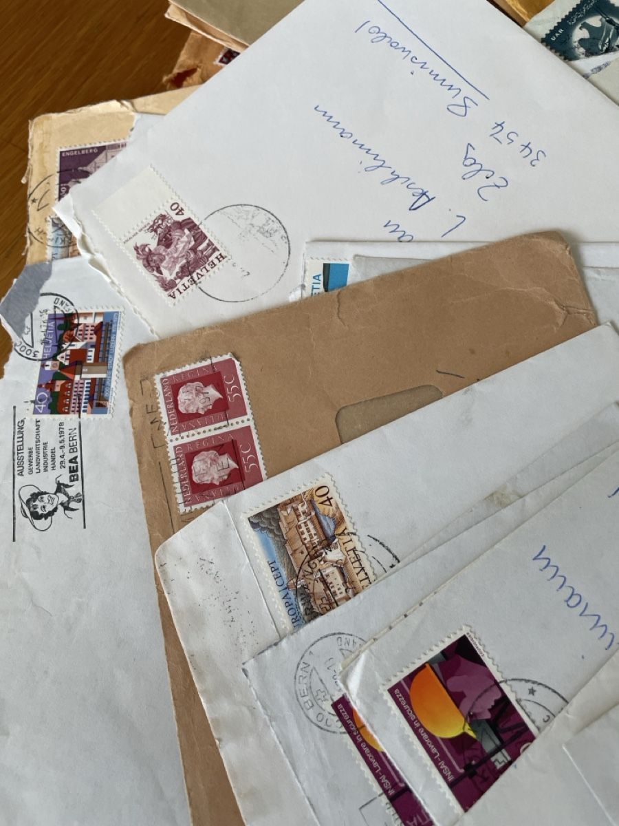 Tous les timbres: Briefumschlag Sammlung mit Frankaturen – D'occasion à Lohn Ammannsegg par ant_5l6r 2