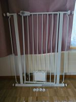 Türgitter mit Katzenklappe
