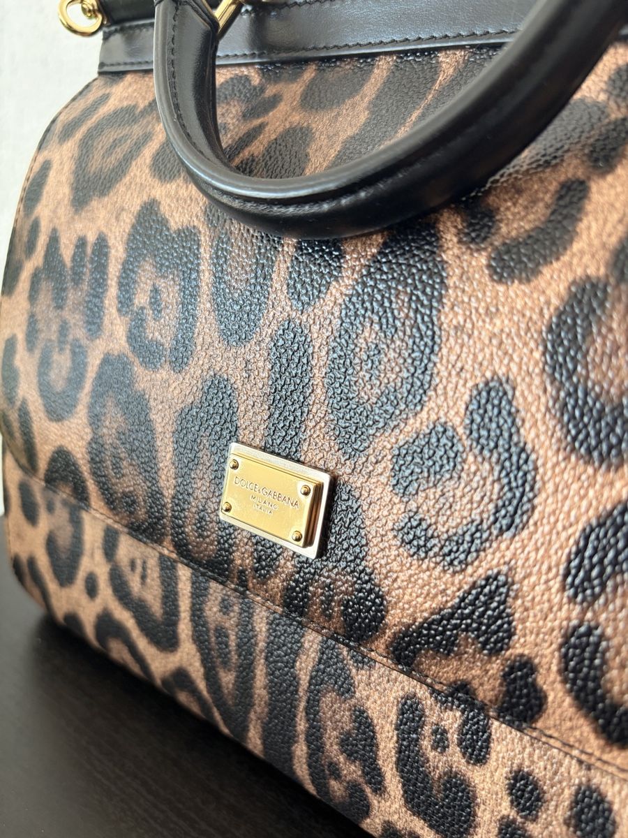 Dolce & Gabbana Borse da donna: Dolce&Gabbana Sicily bag in leopard print – Nuovo (secondo la descrizione) da Dübendorf venduto da fra_h2bp 4