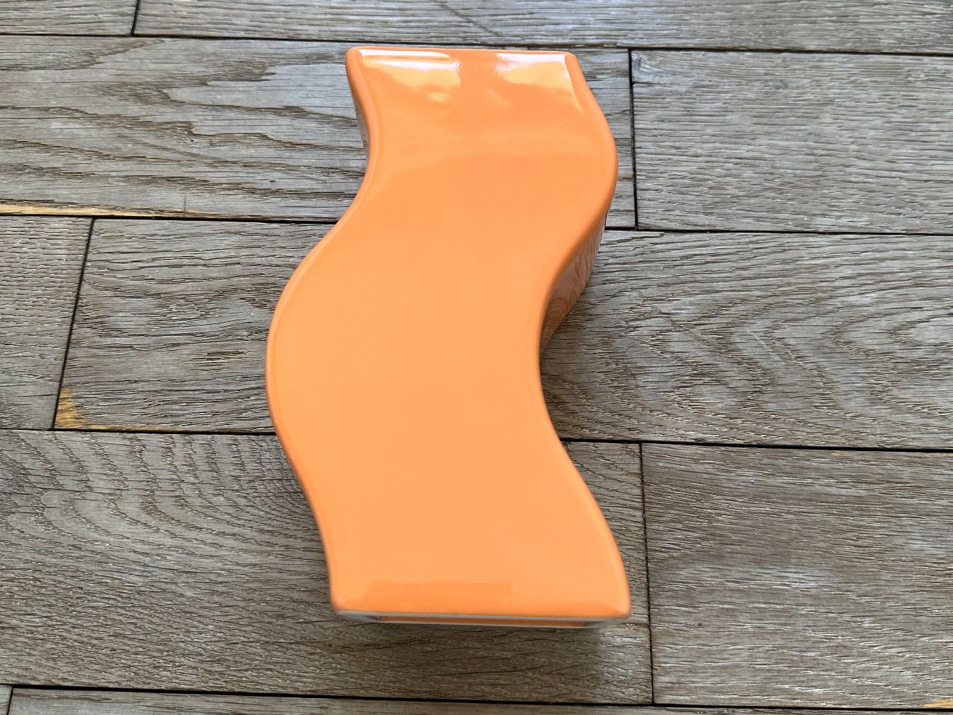 ASA Selection Vasen & Gefässe: Kurvenvase von ASA orange glänzend – Gebraucht aus Luzern von Mamutpe