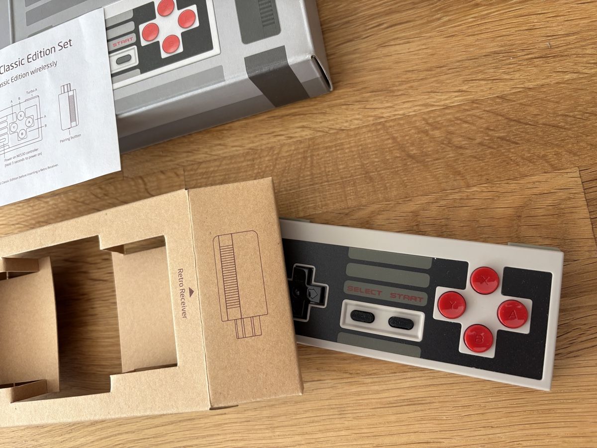 8BitDO Controller: 8bitdo NES30 Wireless Controller für NES Mini – Neu und originalverpackt aus Effretikon von jedibabu 4