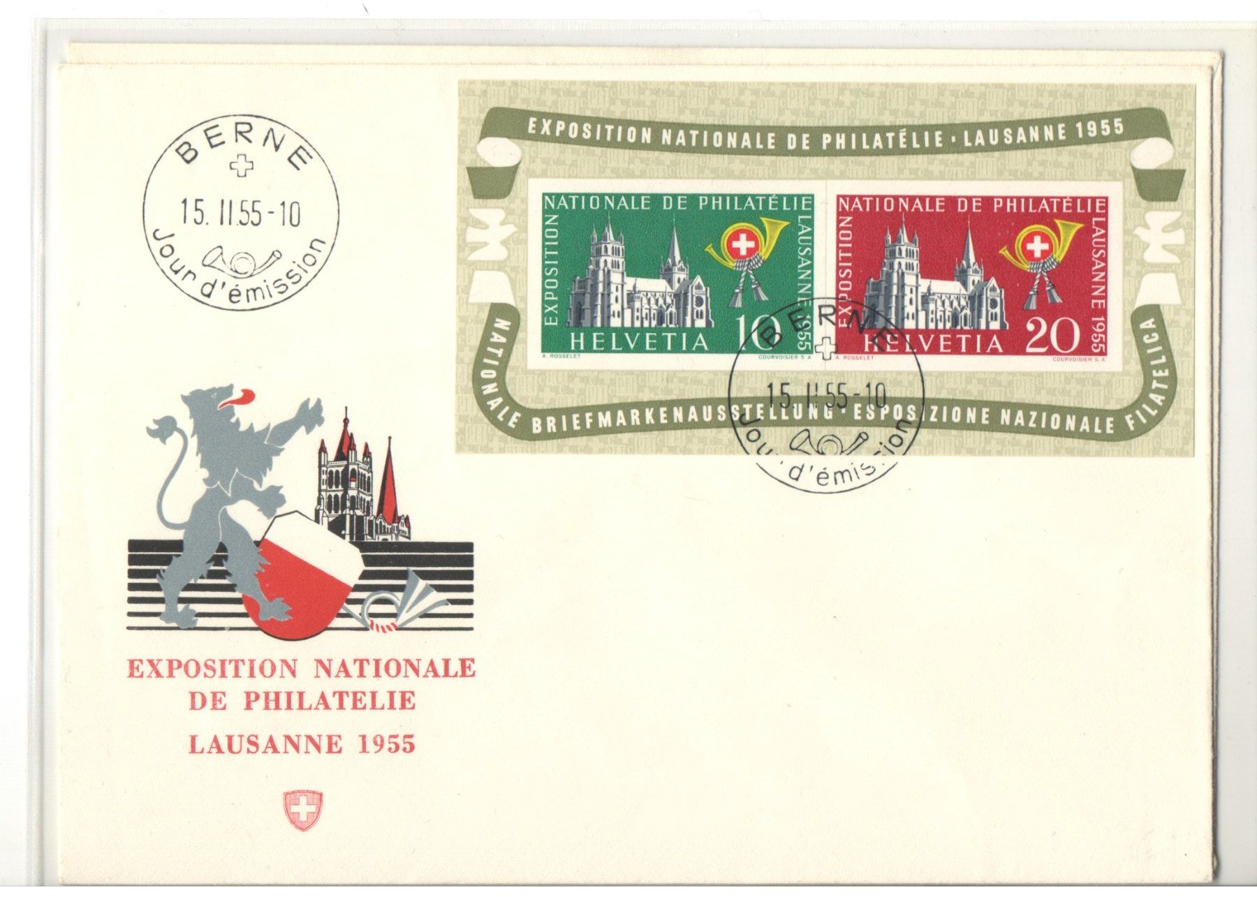 Tous les timbres: FDC – D'occasion à Echichens par Topfila 1