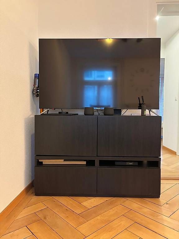 Ikea Mobili TV: TV Möbel Besta schwarz – Usato da Kriens venduto da janus17 1
