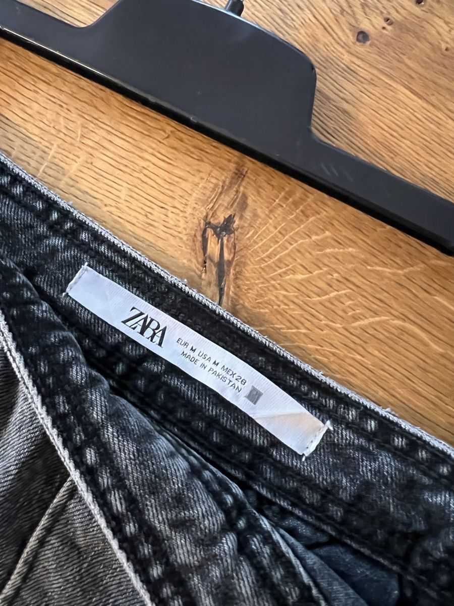 Zara Gonne: Zara Minirock, Jeans, grau, Gr.M – Usato da Luzern venduto da Natalie_Ily8 2