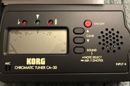 Korg CA-30 Chromatic Tuner - Stimmgerät für Gitarre Bass!
