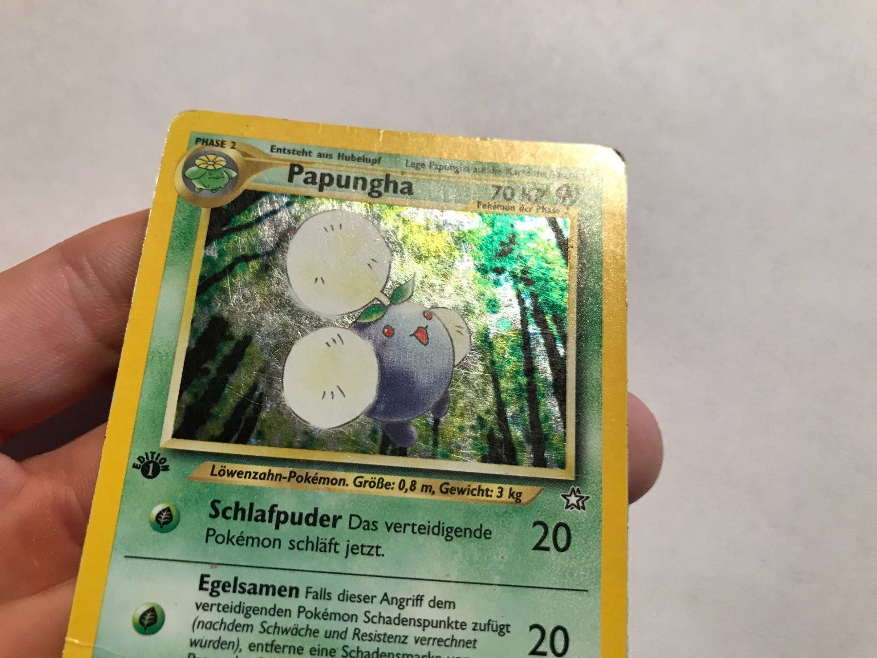 Pokémon Carte collezionabili: Papungha holo Neo Genesis 1. Edition – Usato da Hagendorn venduto da Pokecollectorch 4