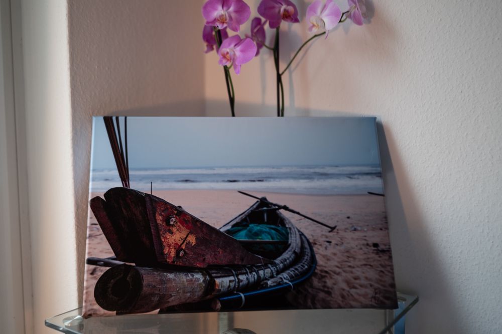 Posters & Illustrations: Canvas photography of a beautiful boat – Neuf (Voir description) à Zürich par andrei4three 1