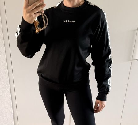 Adidas Pullover schwarz XS schwarz wie neu hoodie Pulli 