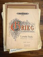 Antiquarische Musiknoten Klavier und andere  ca 60 Stück