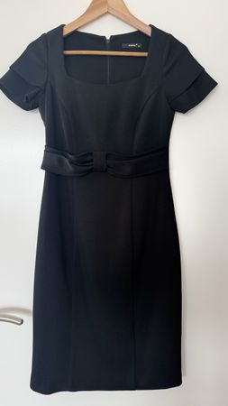 GUSTO Kleid Gr. 38 SCHWARZ – Cocktail / Etuikleid