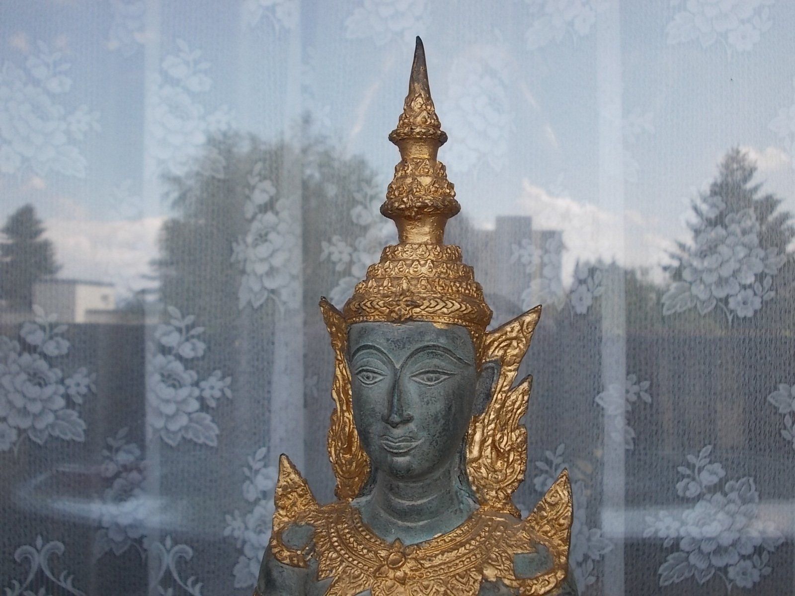 Skulpturen & Statuen: 37cm+38cm Bronze Tempelwächter Paar mit Singhas Löwe 8375 gr – Gebraucht aus Ostermundigen von eschbe 7