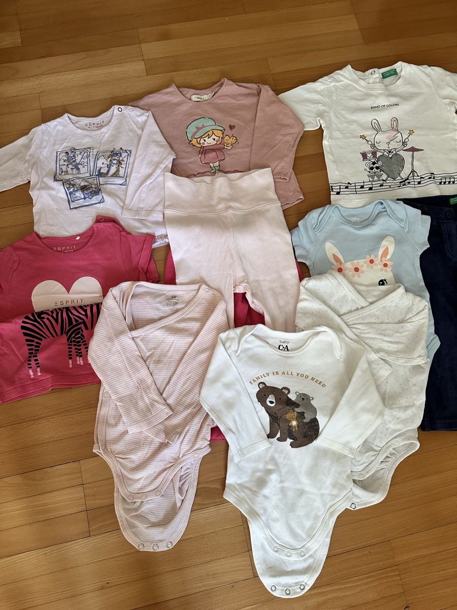 Esprit Lotti & Set di vestiti: Frühlings-Set Mädchen Kleider Grösse 74, 11 Teile – Usato da Schwerzenbach venduto da kar_gtx9 4
