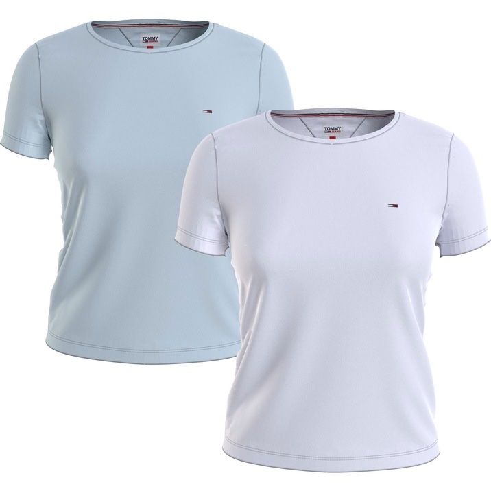 Tommy Hilfiger T-shirt: Tommy Hilfiger T shirt doppelpack weiss / blau S, M oder L – Nuovo e nell'imballaggio originale da Riniken venduto da Babeli78