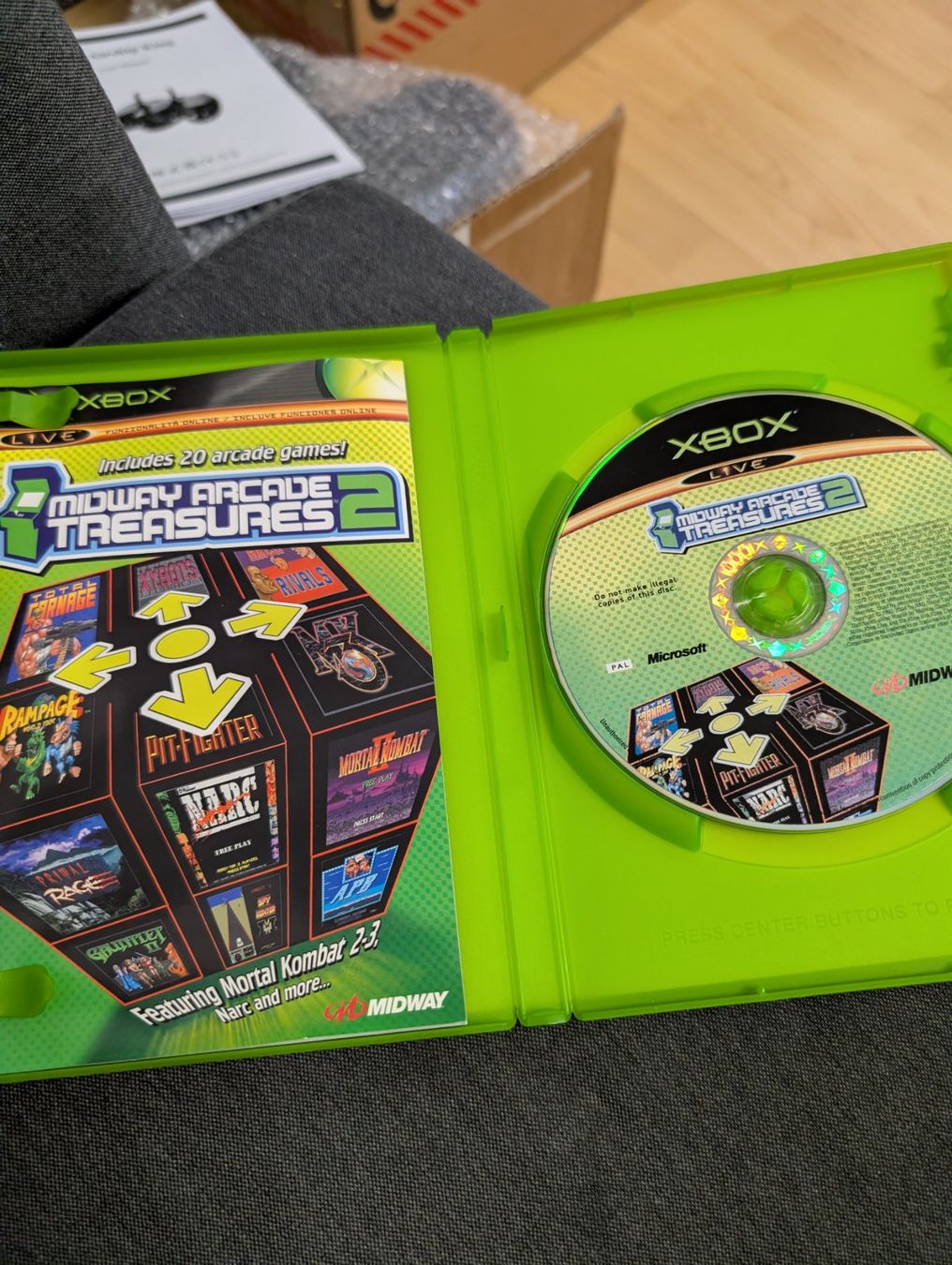 Jeux: Midway arcade treasures 2 Microsoft Xbox – D'occasion à Giubiasco par Ticinerd 2