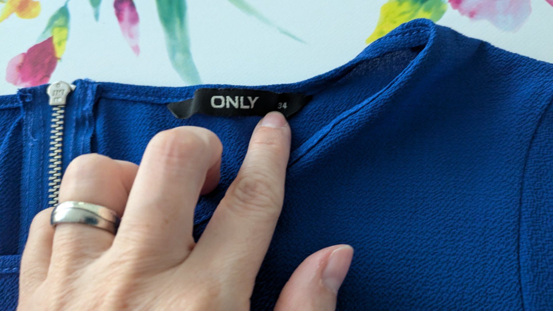 Only Top: Only Shirt - blau - Gr. 34 – Usato da Staufen venduto da Fleby84 4