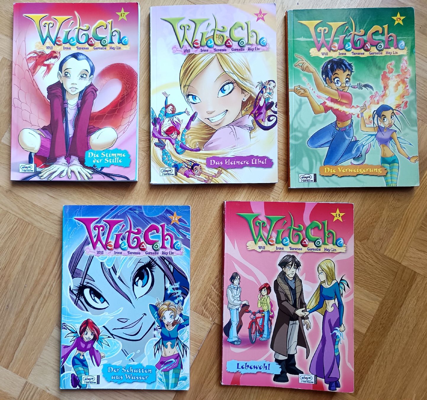 Comics: W.I.T.C.H. Band 13-17 – Gebraucht aus Basel von Saellyria