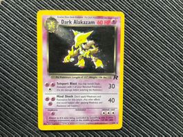 Pokemon Dark Alakazam holo Team Rocket Set englisch